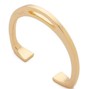 New Giles & Brothers.  Brass stirrup cuff bracelet.
